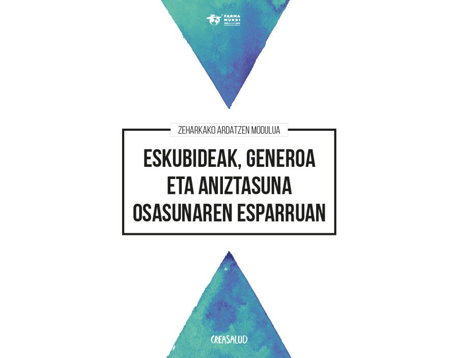Guía transversal: Derechos, género y diversidad en la salud (euskera)